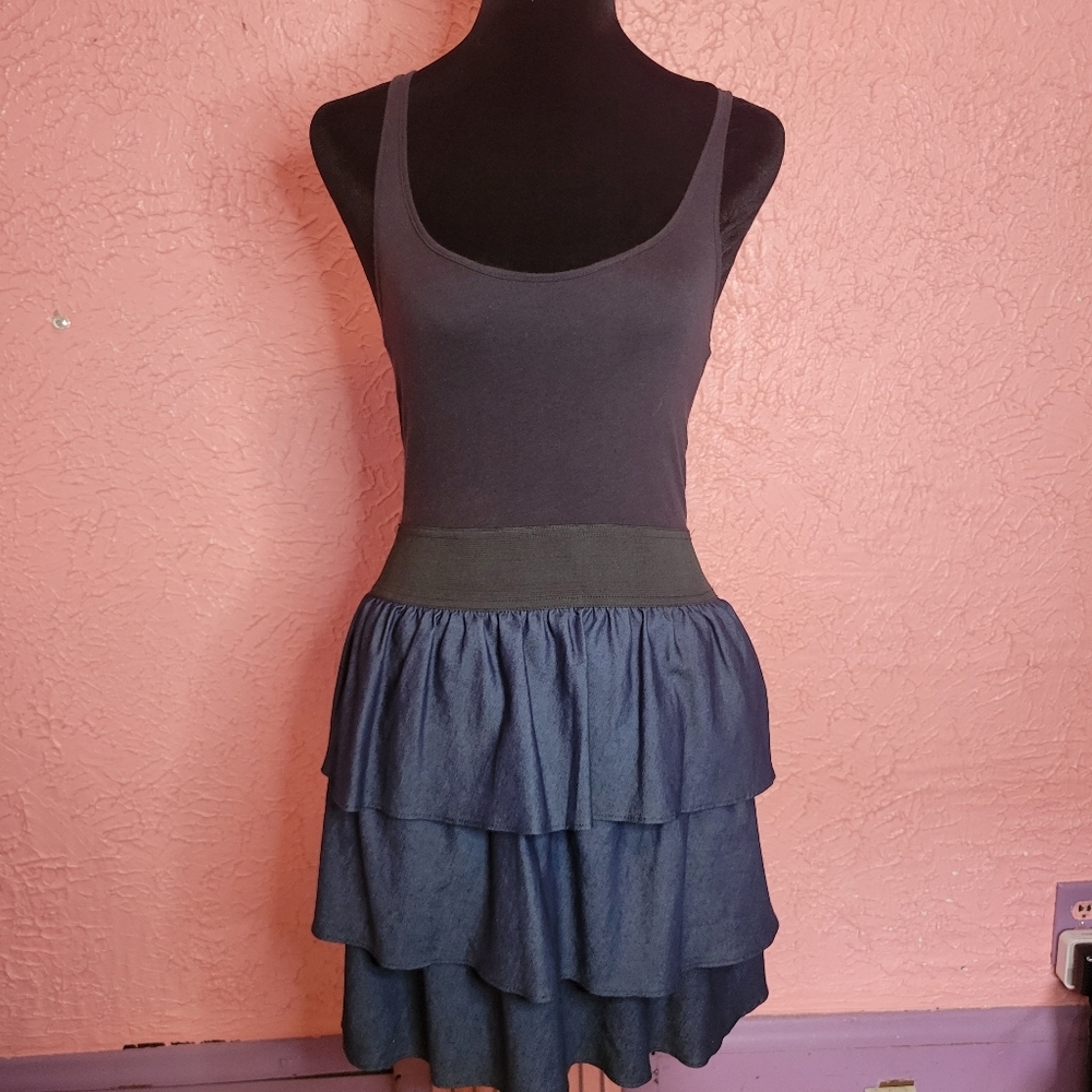 Denim T-shirt Dress